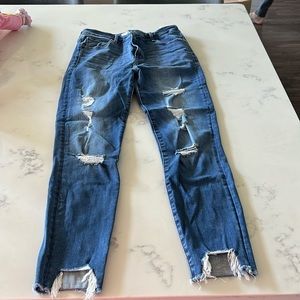Size 29 super high skinny ankle high rise! Abercrombie and Fitch
